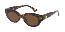 80000 Women's Plastic Small Oblong Flush Lens Frame