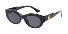 80000 Women's Plastic Small Oblong Flush Lens Frame