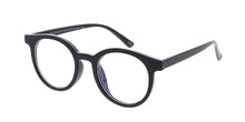 80018BLF/CLR Unisex Plastic Medium Rounded Hipster Blue Light Filtering Computer Glasses