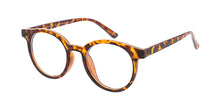 80018BLF/CLR Unisex Plastic Medium Rounded Hipster Blue Light Filtering Computer Glasses