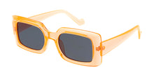 80052NEO Women's Plastic Medium Retro Rectangular Crystal Neon Frame