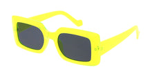80052NEO Women's Plastic Medium Retro Rectangular Crystal Neon Frame