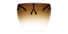 80064 Unisex Plastic Oversized Novelty Space Face Shield w/ Gradient Lens
