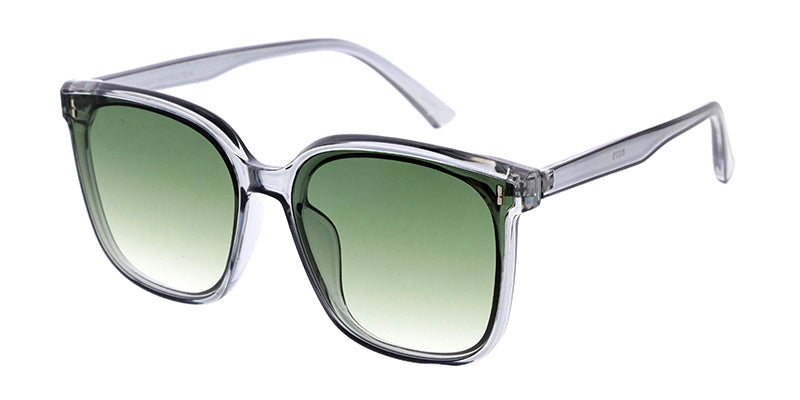 80079 Women's Plastic Medium Square Classic Flush Lens Frame