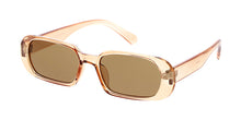 80116 Women's Plastic Medium '90s Inspired Rounded Rectangular Frame
