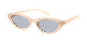 80126 Women's Plastic Small Oblong Retro 90's Frame