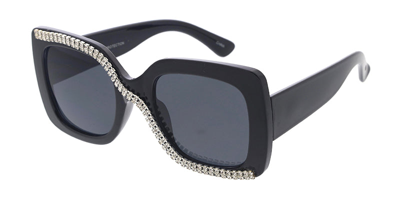 Oversized deals plastic sunglasses