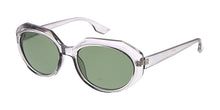 80154 Women's Medium Plastic '90s Retro Geometrical Oval Frame