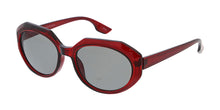 80154 Women's Medium Plastic '90s Retro Geometrical Oval Frame