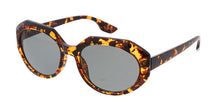 80154 Women's Medium Plastic '90s Retro Geometrical Oval Frame