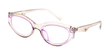 80158REV Women's Plastic Small Oblong Frame w/ Color Spectrum Lens