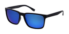 80161ME/RV Men's Plastic Casual Medium Frame w/ Color Mirror Lens and Textured Temple