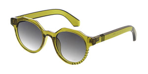 80167 Unisex Plastic Medium Hipster Round Frame