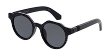 80167 Unisex Plastic Medium Hipster Round Frame