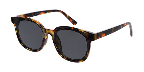 80200 Unisex Plastic Medium Square Hipster Frame w/ Flush Lens