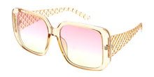 80202 Women's Plastic Oversized Square Frame
