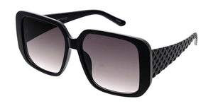 80202 Women's Plastic Oversized Square Frame
