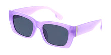 80235COL Women's Plastic Medium Rectangular Hipster Vintage Inspired Color Frame