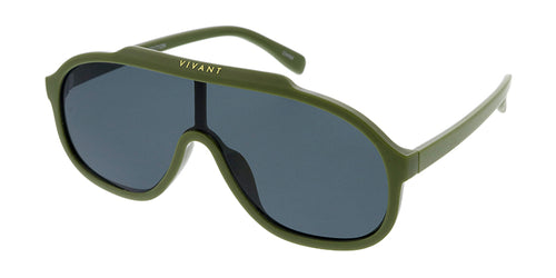 80237VE Vivant Unisex Plastic Large Tear Drop Thin Frame