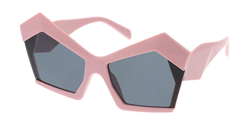 80268 Women's Plastic Medium Geometrical Designer Inspired Frame