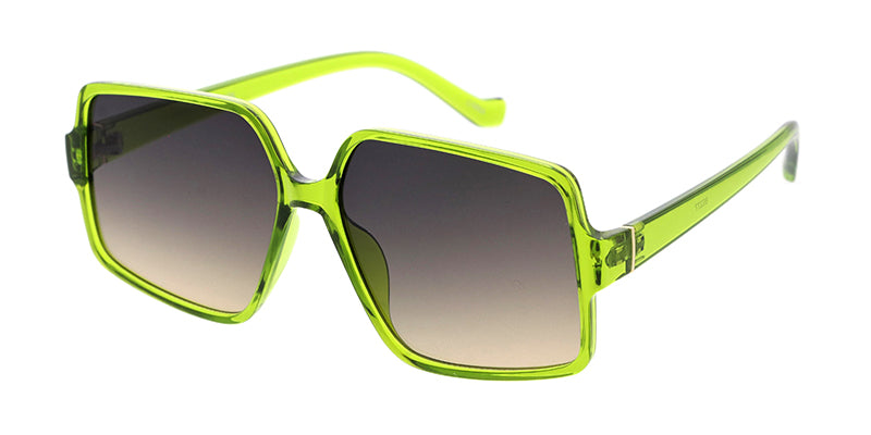 Ombre Lens Square Frame Sunglasses | SHEIN IN