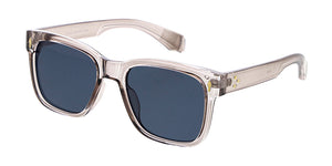 80282 Unisex Plastic Medium Square Hipster Frame w/ Metal Details