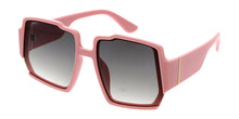 80292 Women's Plastic Large Square Geometric Frame