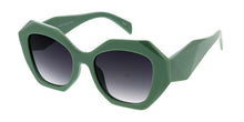 80302 Women's Plastic Large Geometric Frame