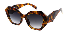 80302 Women's Plastic Large Geometric Frame
