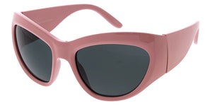 80312 Unisex Plastic Large Wrap Around Futuristic Frame