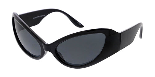 80313 Unisex Plastic Medium Wrap Around Futuristic Frame