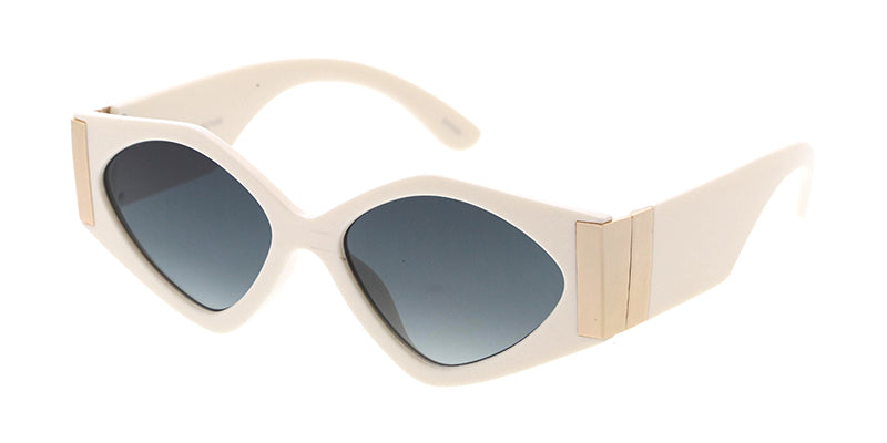 80319 Women's Plastic Medium Oblong Frame w/ Metal Accent