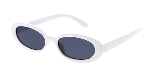 80324 Women's Plastic Small Oblong 90's Inspired Frame
