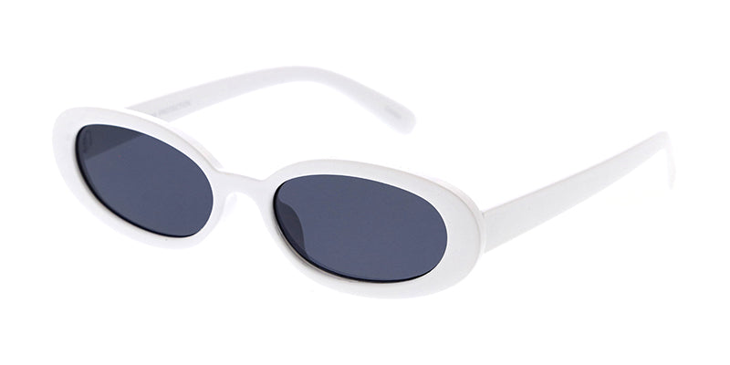 80324 Women's Plastic Small Oblong 90's Inspired Frame