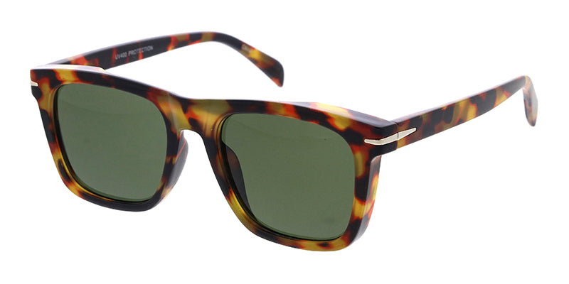 80343 Unisex Plastic Large Square Hipster Inspired Thick Frame