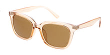 80350 Unisex Plastic Large Square Hipster Inspired Thin Frame