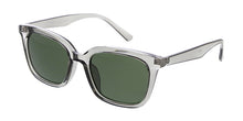 80350 Unisex Plastic Large Square Hipster Inspired Thin Frame