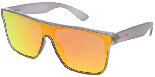 80364KSH/RV KUSH Plastic Medium Rectangular Shield Frame w/ Color Mirror Lens