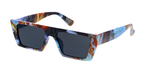 80365 Unisex Plastic Small Flat Top Cat Eye Frame