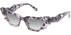 80401 Women's Plastic Medium Rigid Cat Eye Frame