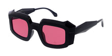 80402 Unisex Large Plastic Geometrical Frame