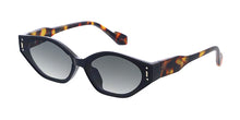 80409 Unisex Plastic Small Oblong Flush Lens Frame w/ Metal Details