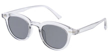 80443 Unisex Plastic Medium Round Hipster Frame w/ Metal Details