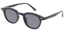 80443 Unisex Plastic Medium Round Hipster Frame w/ Metal Details