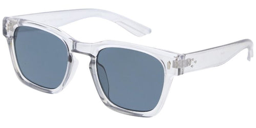 80447 Unisex Plastic Medium Square Hipster Frame w/ Metal Details