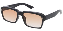 80448 Unisex Plastic Medium Square Hipster Frame w/ Metal Details