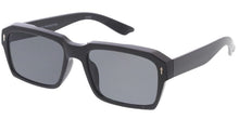 80448 Unisex Plastic Medium Square Hipster Frame w/ Metal Details