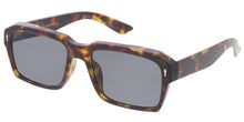 80448 Unisex Plastic Medium Square Hipster Frame w/ Metal Details
