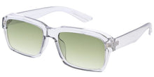 80448 Unisex Plastic Medium Square Hipster Frame w/ Metal Details