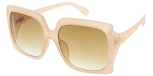 80464 Women's Plastic Oversized Square Frame w/ Temple Vent